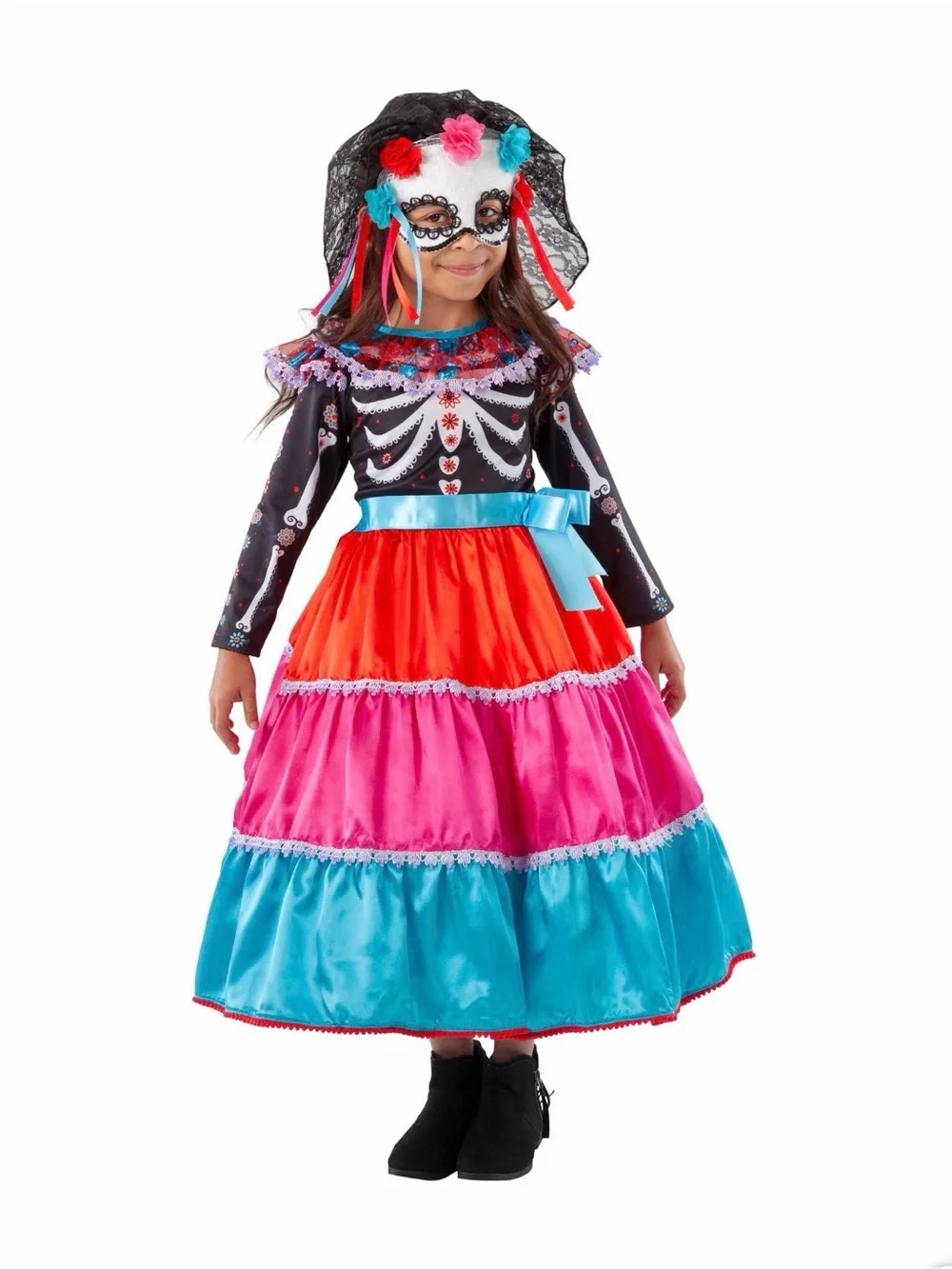 Teetot Día de los Muertos Child Costume